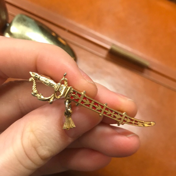 Vintage Jewelry - SOLD Pirate Sword Pin Brooch ! Bohemian Gypsy Vintage Jewelry - SOLD Pirate Sword Pin Brooch ! Bohemian Gypsy